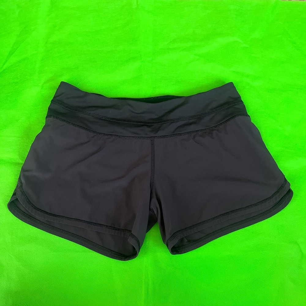Lululemon Athletica Black Athletic Shorts